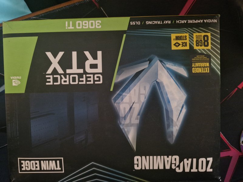 Placa video 3060 Ti Zotac Twin Edge LHR 8gb
