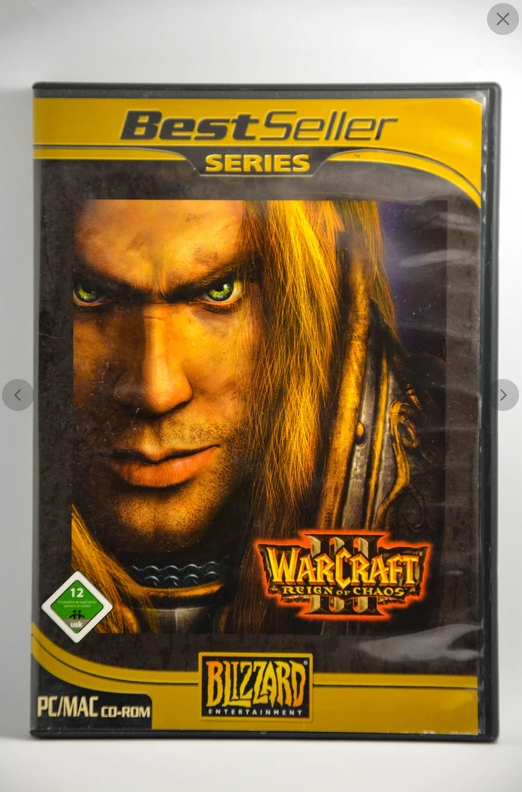 Joc PC / Retro PC Game – Warcraft III: Reign of Chaos (cod nefolosit)
