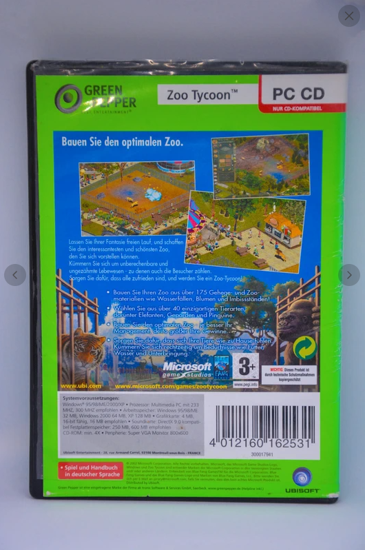 Joc PC / Retro PC Game – Zoo Tycoon - Image 2