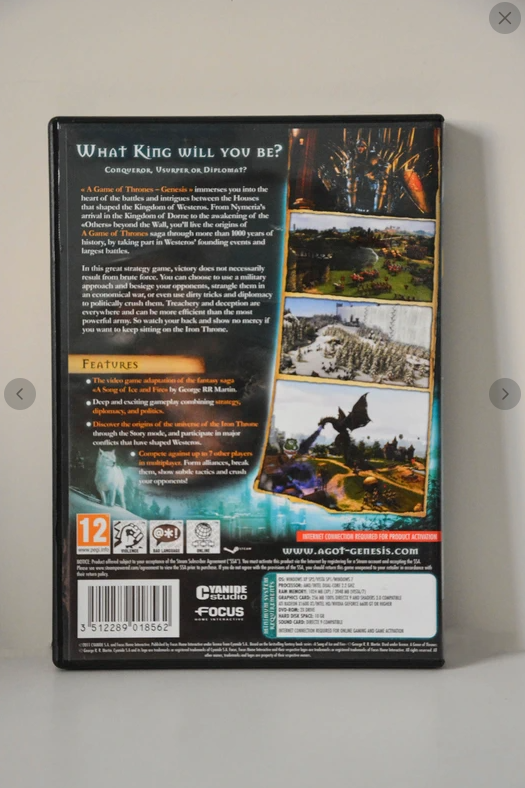 Joc PC / PC Game A Game of Thrones Genesis - Image 2