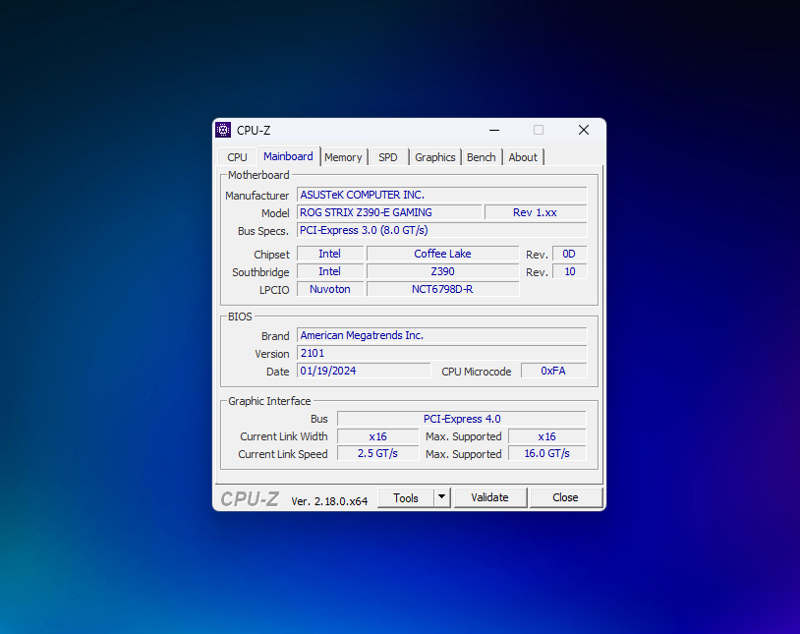Kit i9‑9900 + ASUS ROG Strix Z390‑E Gaming + 32GB ram - Image 7