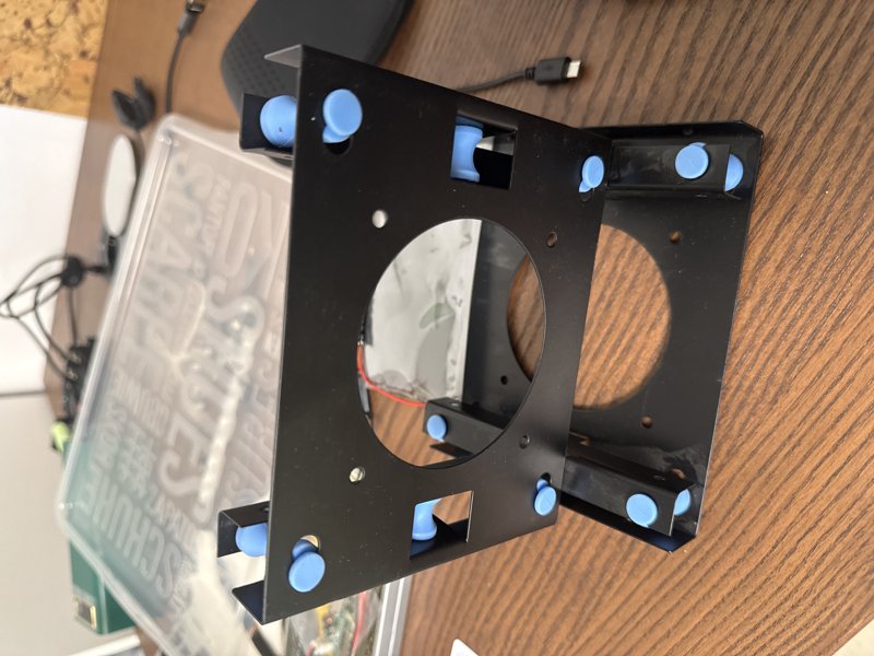 suport hdd 3.5" antivibratii pentru slot 5.25" - Image 2