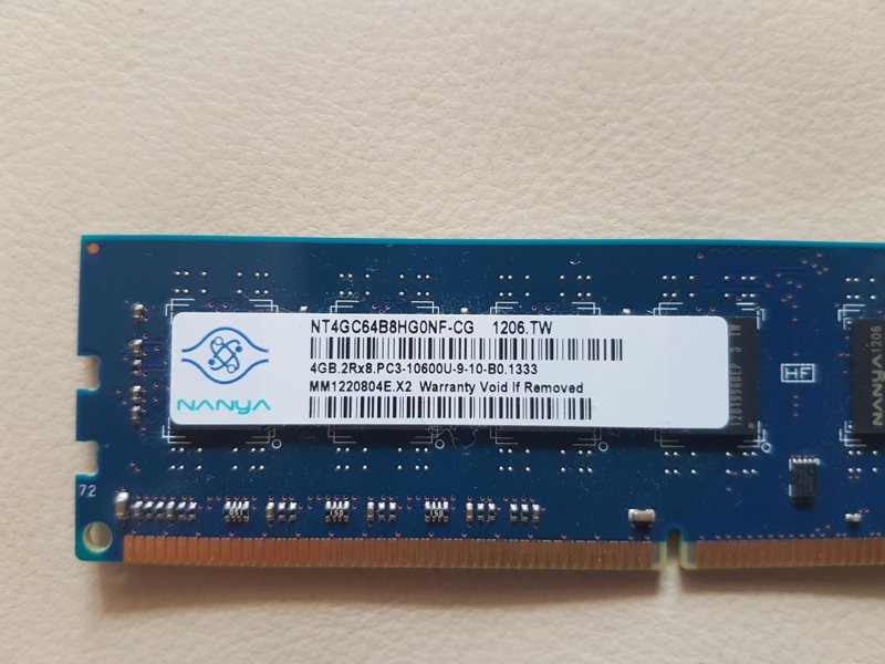 Memorie Nanya 4GB DDR3 1333MHz, PC3-10600, NT4GC64B8HG0NF-CG - Thumbnail 2