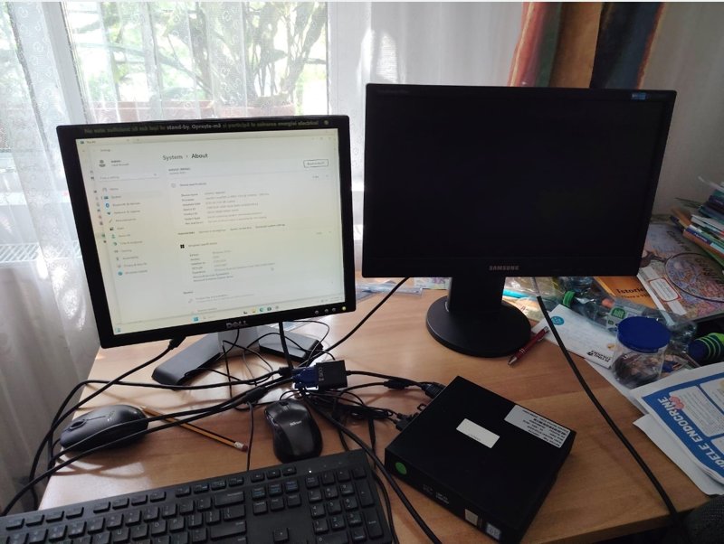 Calculator Dell micro  SSD 256 GB, 8 GB RAM