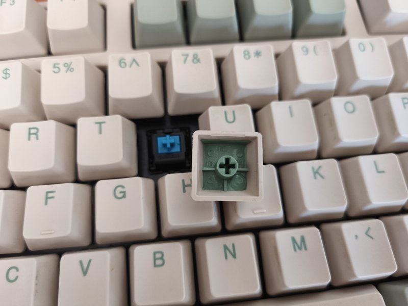 Tastatura gaming Ducky One 3 Matcha TKL Chery Blue - Image 5