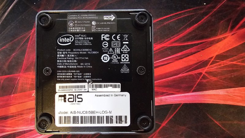 Mini PC Intel NUC8 i5-8259U - Image 1