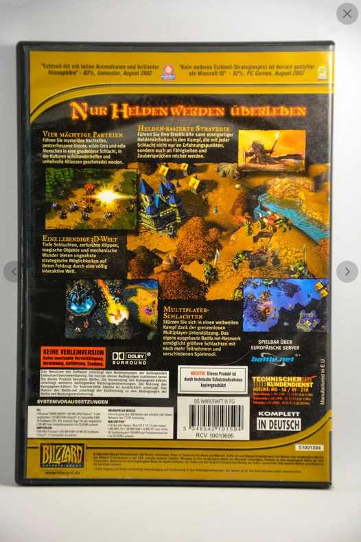 Joc PC / Retro PC Game – Warcraft III: Reign of Chaos (cod nefolosit) - Image 2