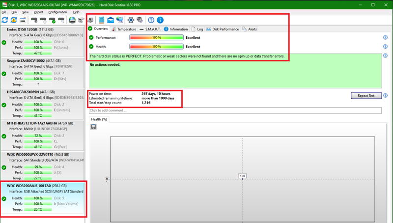 Hard Disk WD 320GB cu ore putine si impecabil - Image 3