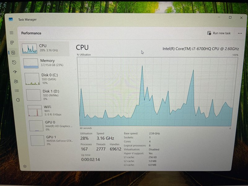 Laptop Lenovo – Intel i7, 2x SSD 256, 16 GB RAM,4GB Video, Windows 11 - Image 8