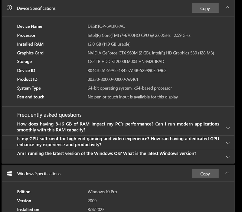 Laptop HP Omen i7, 12GB RAM, 1.82TB, GTX 960M, Aspect Fibră de Carbon + Accesorii