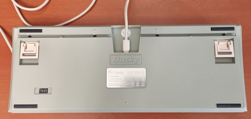 Tastatura gaming Ducky One 3 Matcha TKL Chery Blue - Image 6