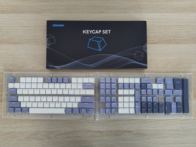 Set Taste Womier Low-Profile PBT Keycaps - Image 2