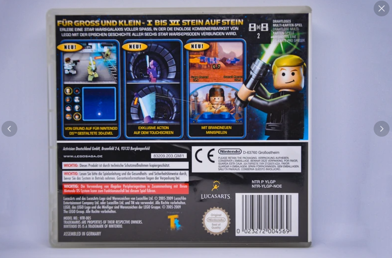Joc Star Wars The Complete Saga - Doar Carcasa - Nintendo DS - Image 2