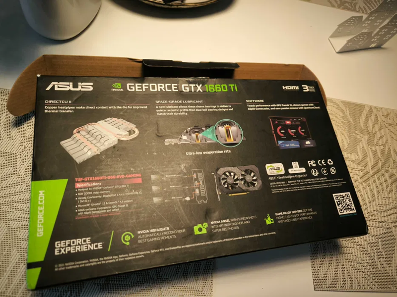 PV GTX 1660Ti 6GB Asus TUF OC Edition - Image 3