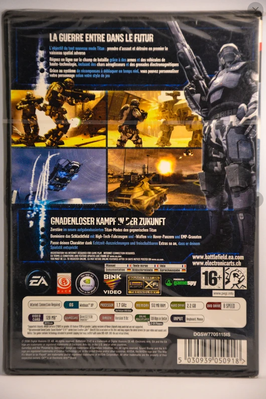 Joc PC / PC Game – Battlefield 2142 – Sigilat - Image 2