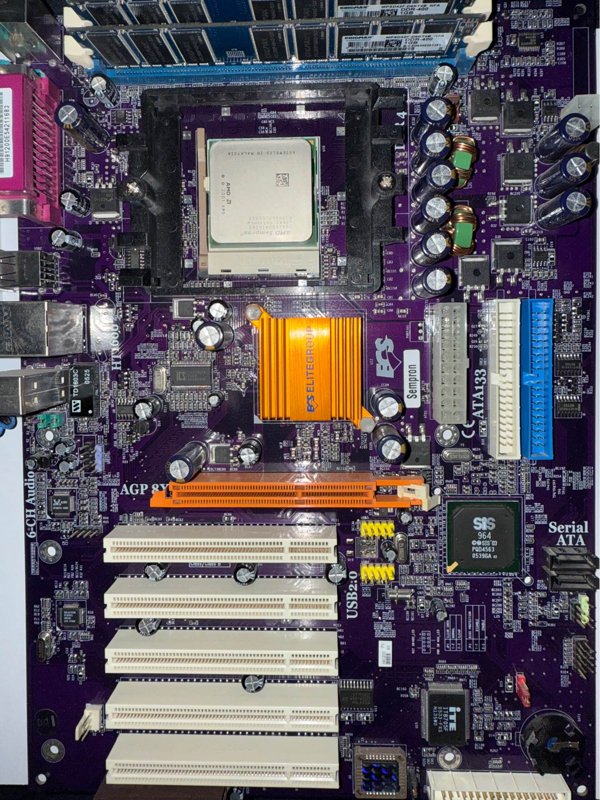 KIT Sempron 2800+ & ECS 755-A2 Rev. 1.0A & 2GB RAM (fara carcasa si sursa) - Thumbnail 3