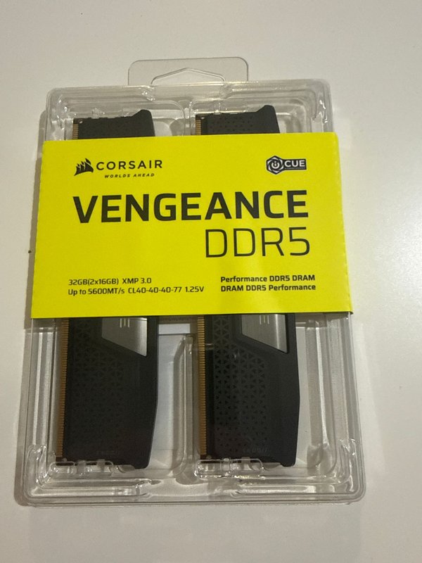 Corsair vengence ddr5 32 GB (2x16) 5600 mhz cl40 - Image 2