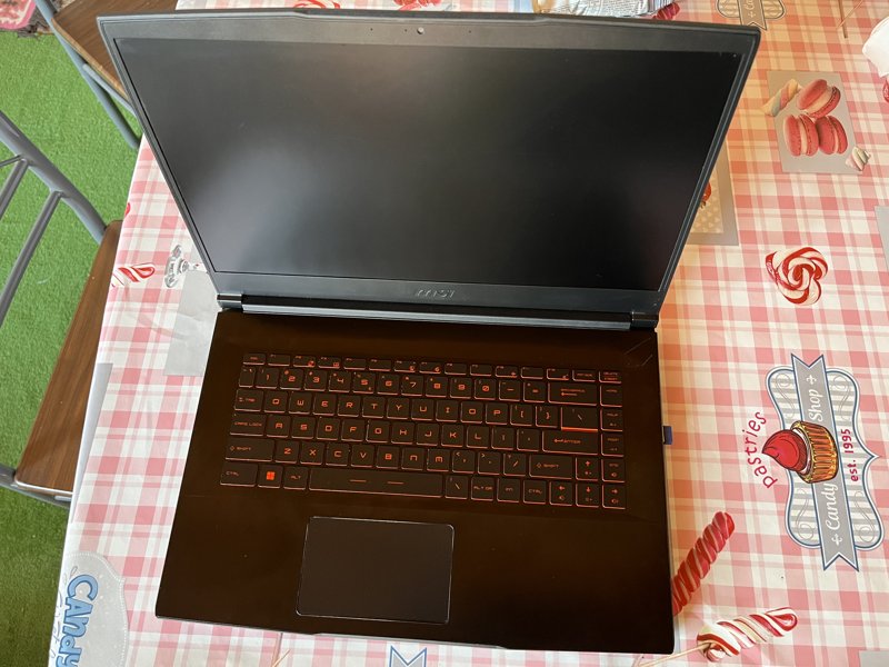 MSI GF63 Gaming Laptop • Intel i7-11800H, RTX 1650, 144Hz FHD - Image 1