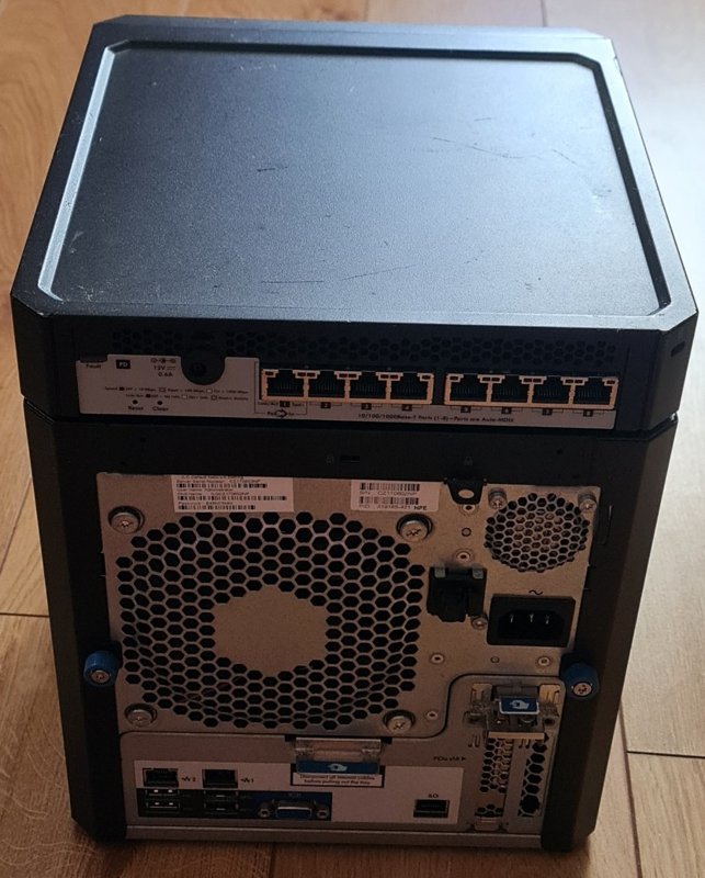 HP MicroServer Gen8 Xeon 16GB ECC + Switch HP PS1810 – HomeLab complet - Thumbnail 4