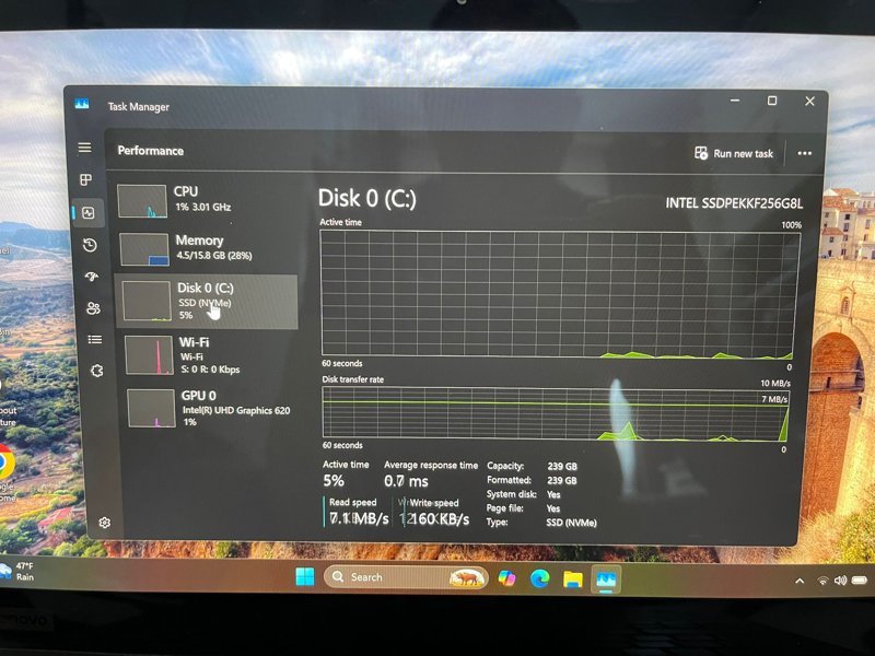 Lenovo X1 Yoga Gen 3 - i5 Gen 8, 16GB RAM, 256GB SSD, Touchscreen 2-in-1 - Image 3