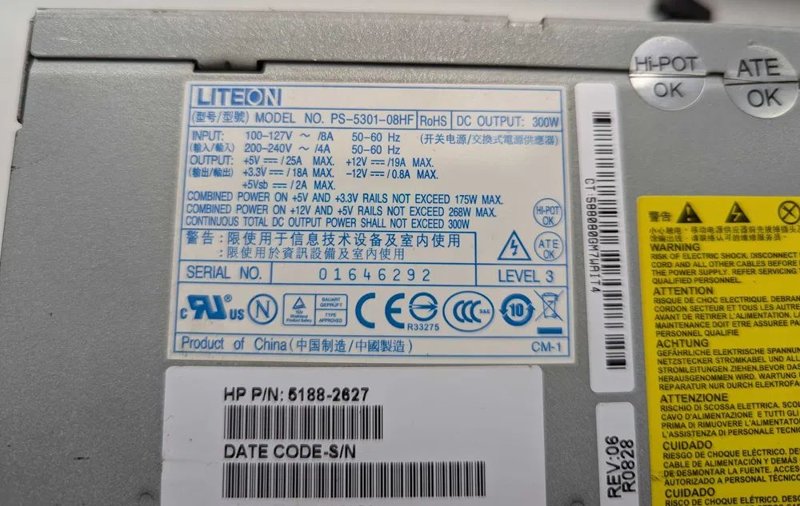 Sursa PC sau Benzi LED LITEON 300W Solida - Image 3