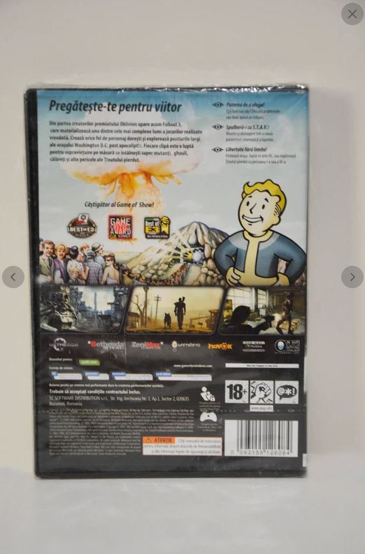 Joc PC / PC Game – Fallout 3 – Sigilat - Image 2