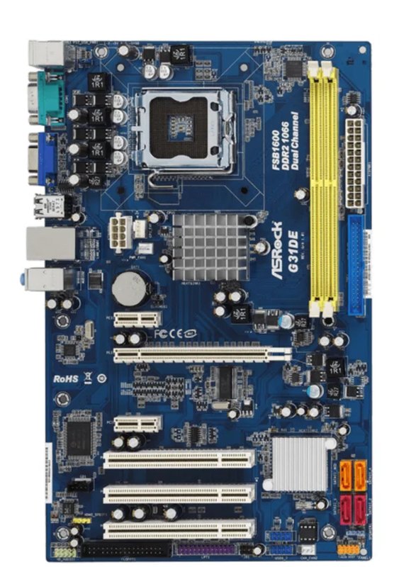 Placa de baza ASRock G31DE + Shield