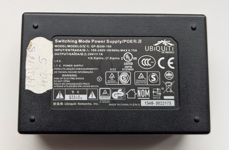 POE Ubiquiti pentru uap-ac-pro 24v - Thumbnail 2