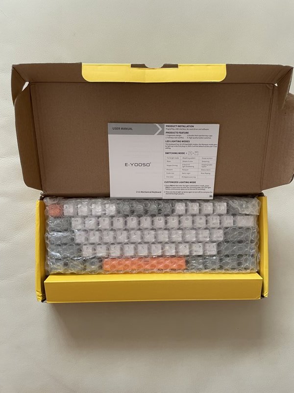 E-YOOSO Z-11 tastatură mecanică 60% | blue switches - Image 3