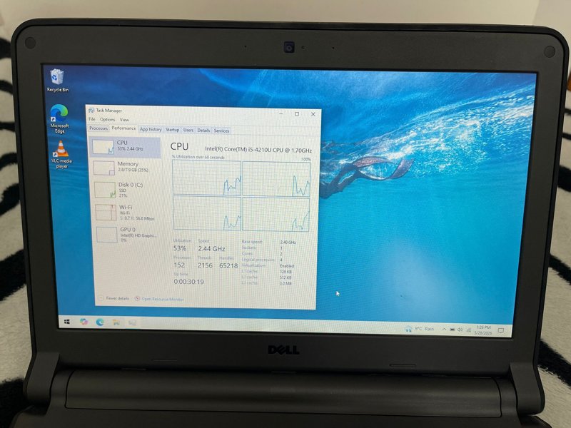 Laptop Dell 3340 Refurbished, i5-4210U, 8GB RAM, 256GB SSD, 13.3", Windows 10 Pro - Image 3