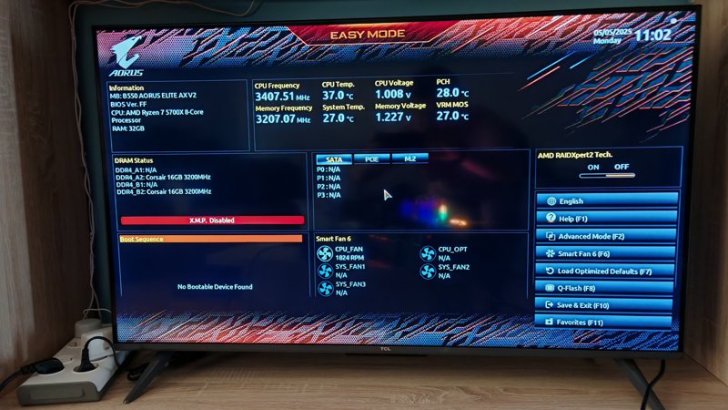 Vând placă de bază Gigabyte B550 AORUS ELITE AX V2 - Thumbnail 4