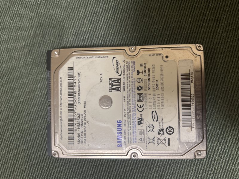 HDD Samsung 250GB