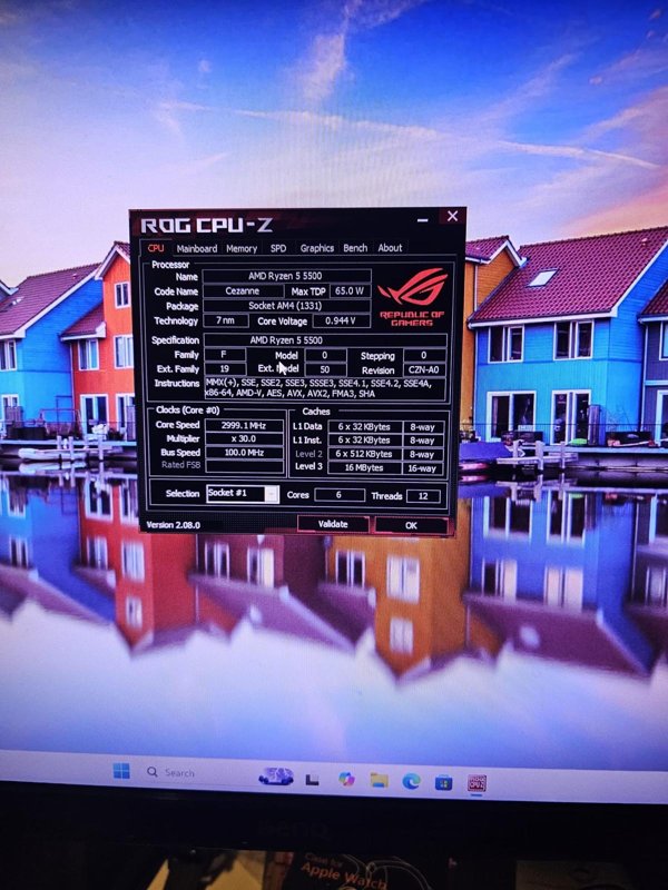 Kit Gaming/Productivitate AM4: Ryzen 5 5500, ASRock B450M-HDV R4.0 (Garanție 2027), 8GB DDR4, Asus RX470 8GB - Thumbnail 2