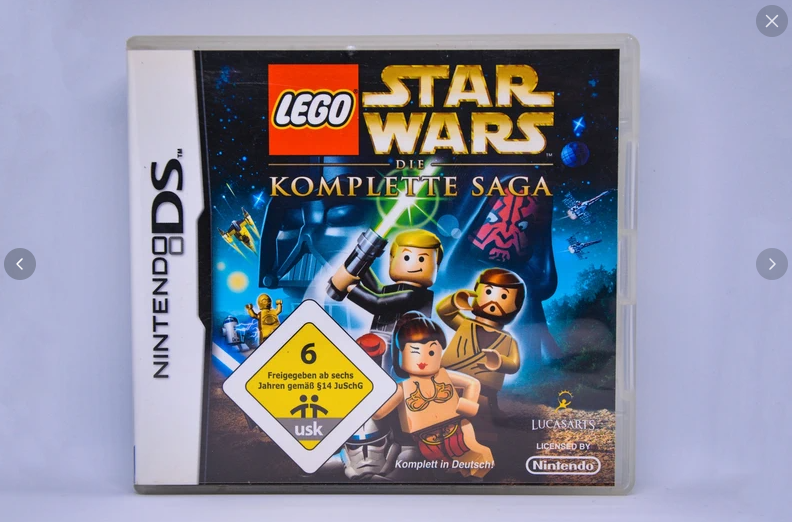 Joc Star Wars The Complete Saga - Doar Carcasa - Nintendo DS