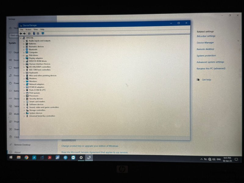 HP Compaq 6510b T8100 2.1GHz, 4GB RAM - Image 4